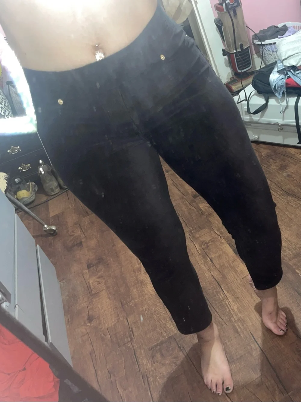 Michael Kors Black Stretch Jeggings